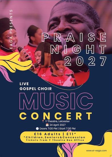 EAGA Gospel Choir: Praise Night 2027