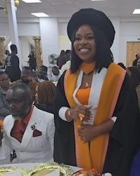 Former EAGA Gospel Choir member: Dr Abigail Udoma's PhD Graduation celebration