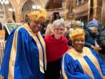 Choir features at the Glenfield Hospital Chaplaincy Easter service